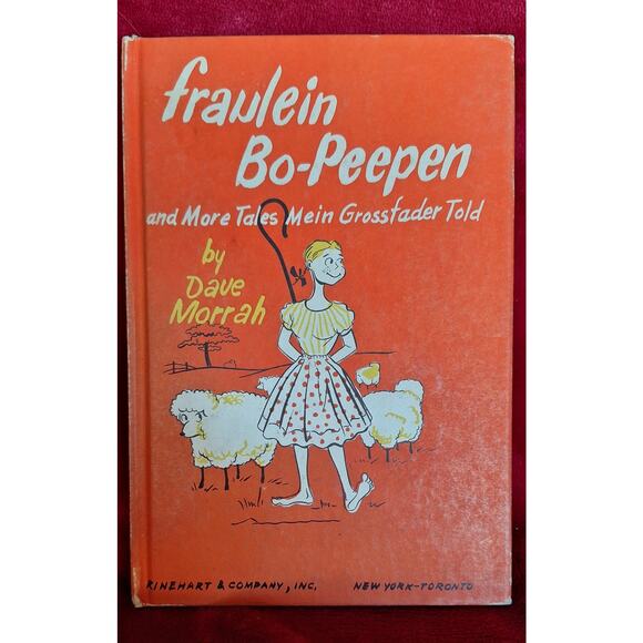 Vintage~Fraulein Bo-Peepen & More Tales by Dave Morrah~HC~1953~German - Picture 1 of 8